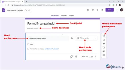 Cara Membuat Google Form Yang Menarik